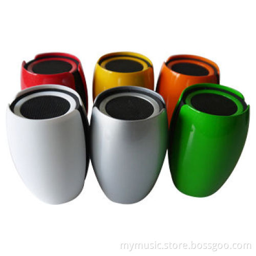 Portable Tulip Bluetooth Speakers with Card Reader Function, Rechargeable Battery